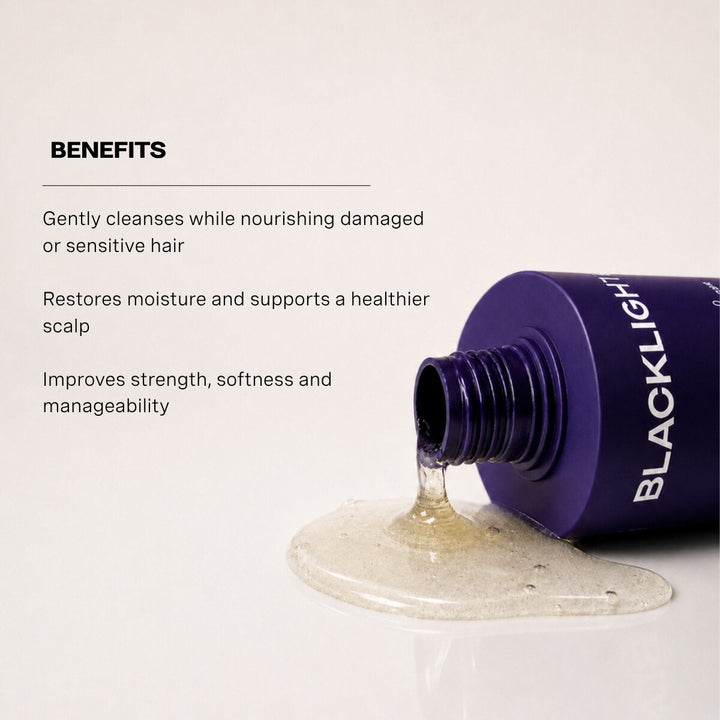Oligo Blacklight Blonde Science Repair Shampoo - texture and benefits
