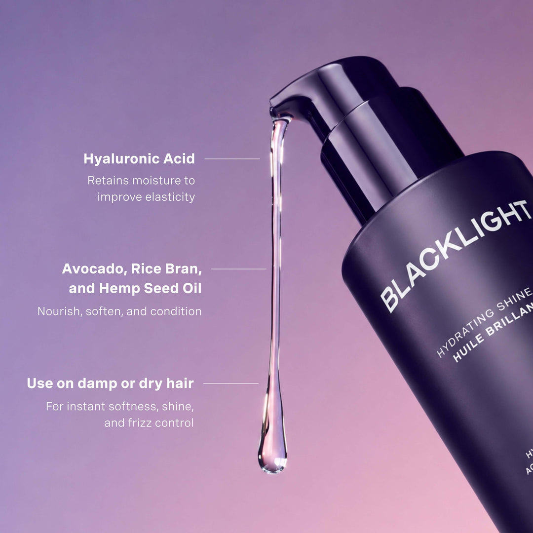 Oligo Blacklight Blonde Science Hydrating Shine Oil - key ingredients