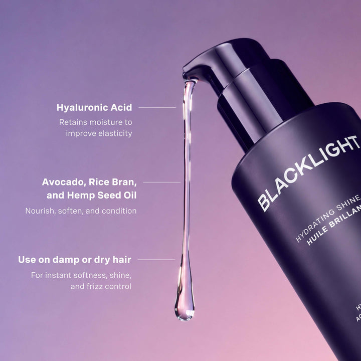 Oligo Blacklight Blonde Science Hydrating Shine Oil - key ingredients