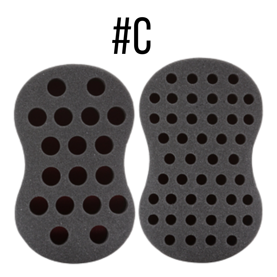 Kim & C - Twist & Dread - Hair Sponge Brush