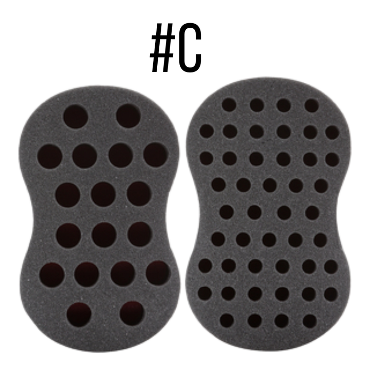 Kim & C - Twist & Dread - Hair Sponge Brush