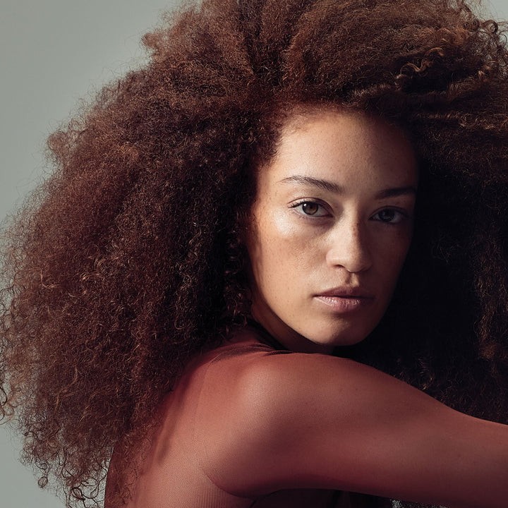 Paul Mitchell Color Protect Conditioner - model with colour-treated hair