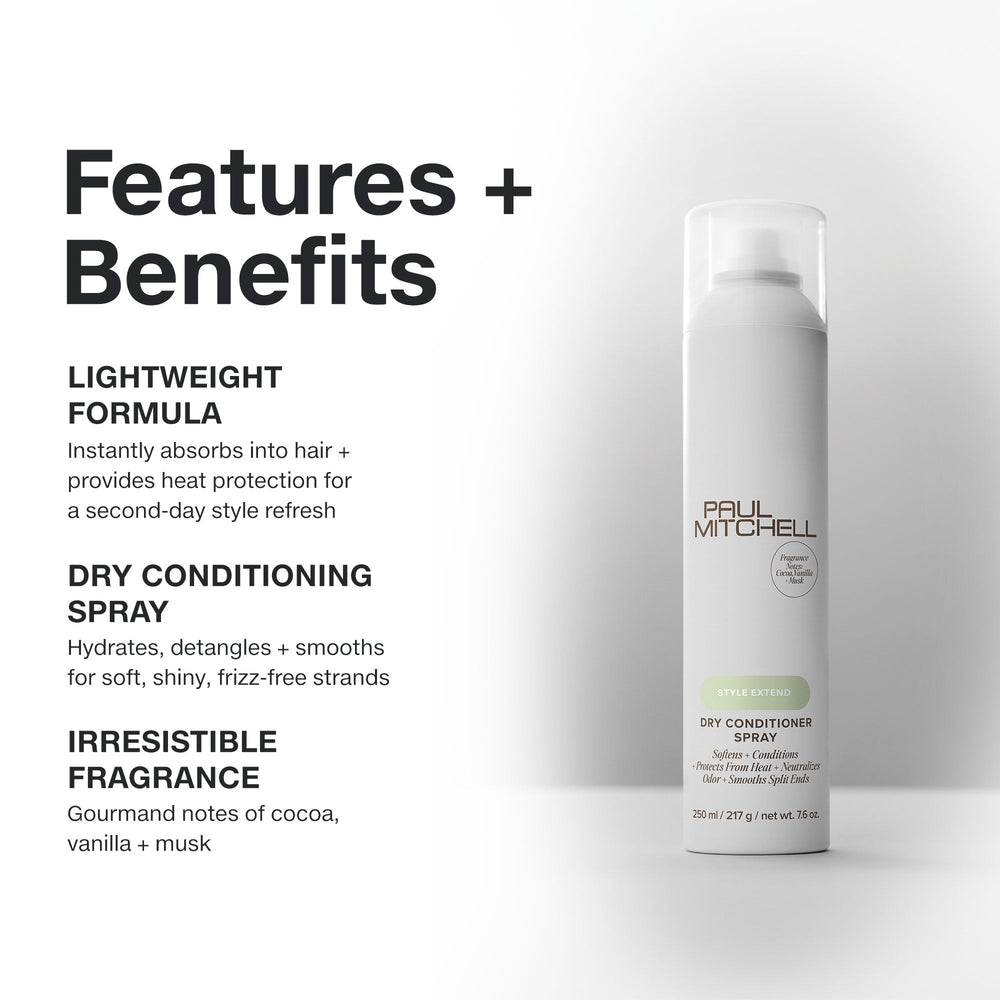 Paul Mitchell Dry Conditioner Spray - features and benefits