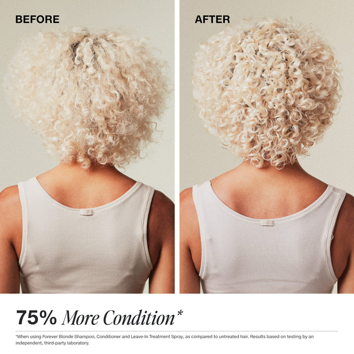 Paul Mitchell Forever Blonde Conditioner - before and after