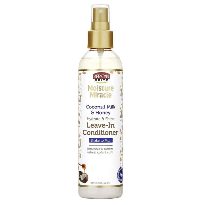 African Pride - Moisture Miracle Coconut Milk & Honey Leave In Conditioner