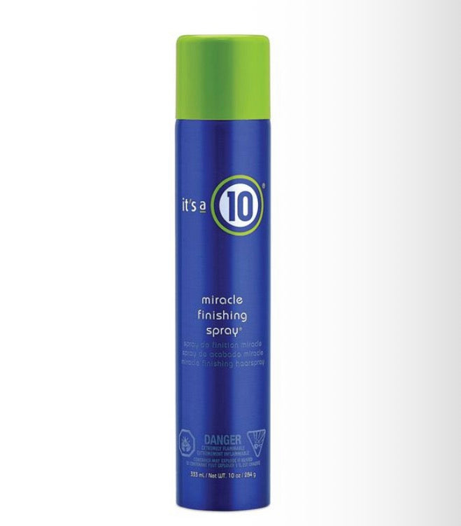 It's a 10 - Miracle Finishing Spray