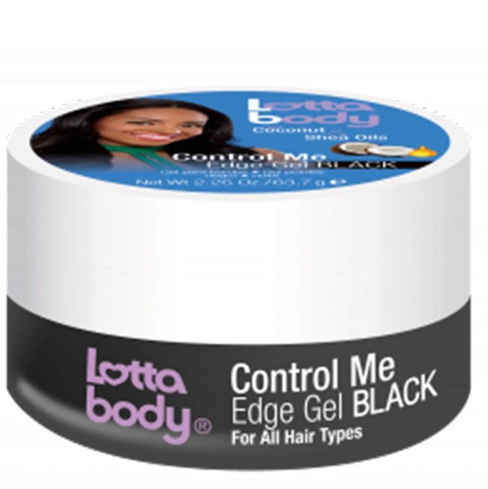 LottaBody - Coconut & Shea Oils Color Edge Gel Black
