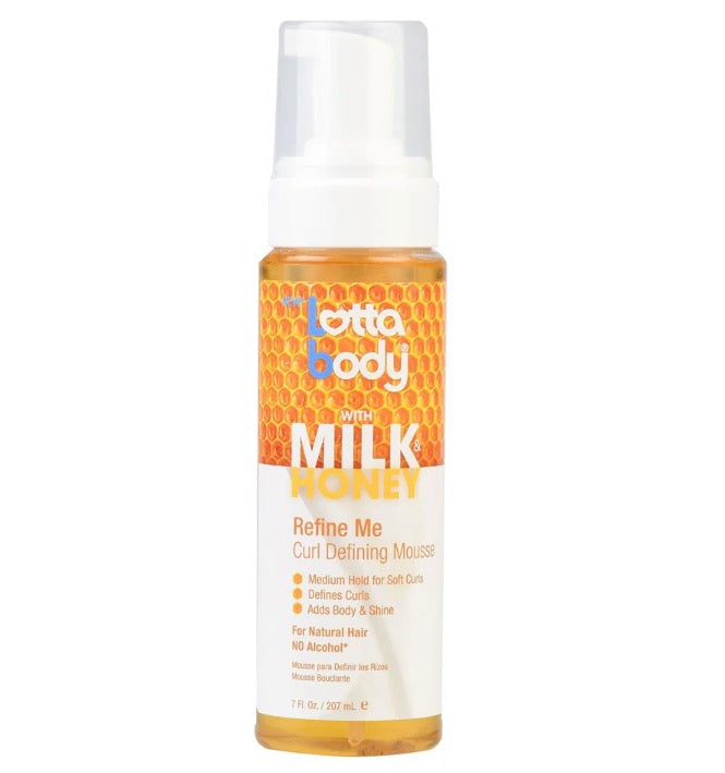 LottaBody - Milk & Honey Refine Me Curl Defining Mousse
