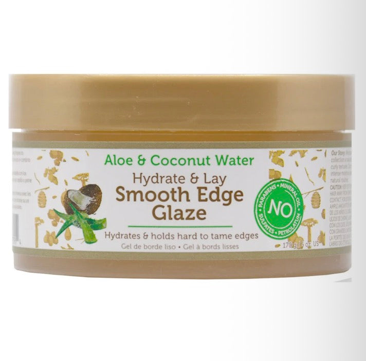 African Pride - Aloe & Coconut Water Smooth Edge Glaze