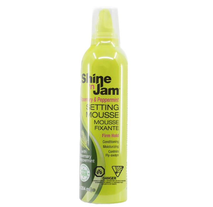 Ampro - Shine 'n Jam Rosemary & Peppermint Setting Mousse