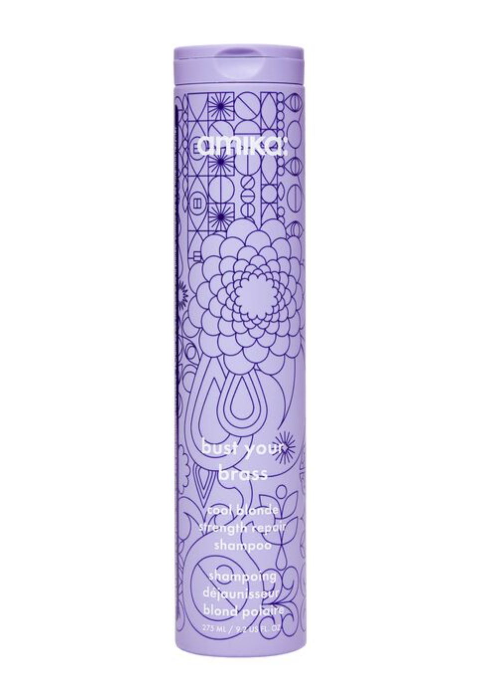 Amika - Bust Your Brass Cool Blonde Strength Repair Shampoo