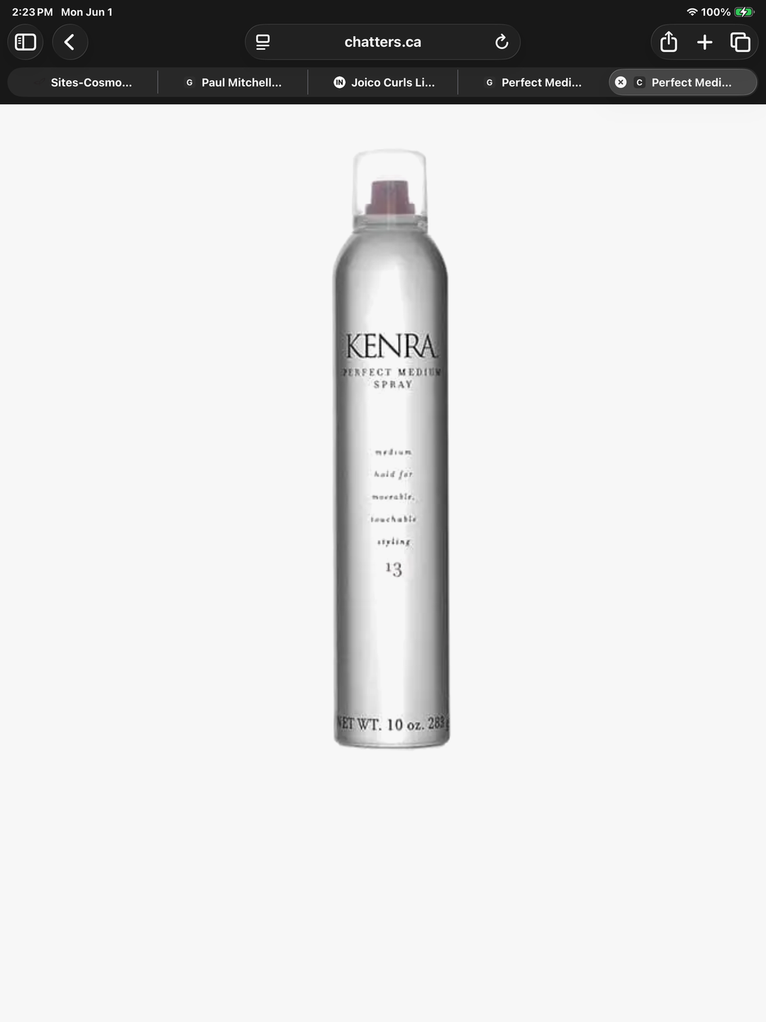 Kenra - Perfect Medium Spray - 13
