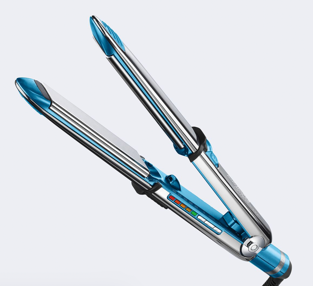 BabylissPRO Stainless Steel Flat Iron Midnight Blue