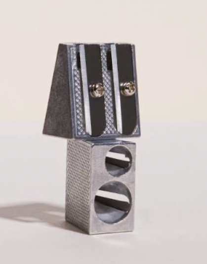 All-metal dual-size sharpener