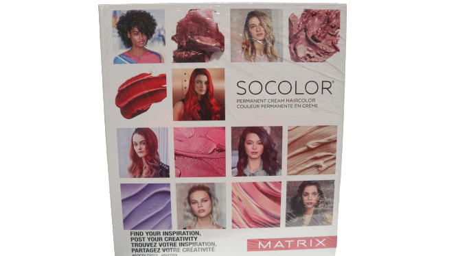 Matrix SoColor Permanent Swatch Book