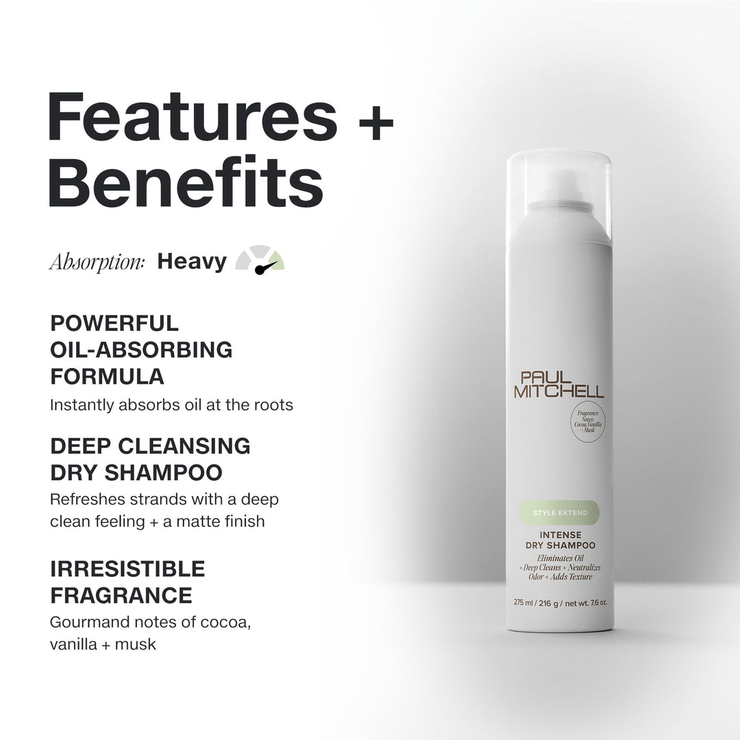 Paul Mitchell Intense Dry Shampoo - features and benefits