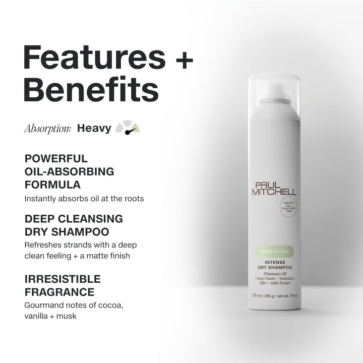 Paul Mitchell Intense Dry Shampoo - features and benefits