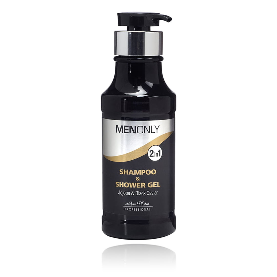 Mon Platin Men Only Shampoo & Shower Gel Jojoba & Black Caviar 400 ml