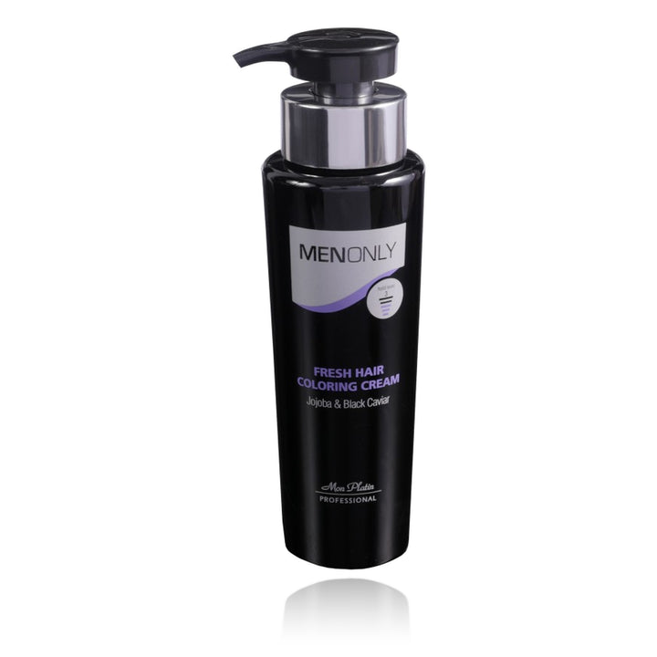 Mon Platin Men Only Fresh Hair Coloring Cream Jojoba & Black Caviar