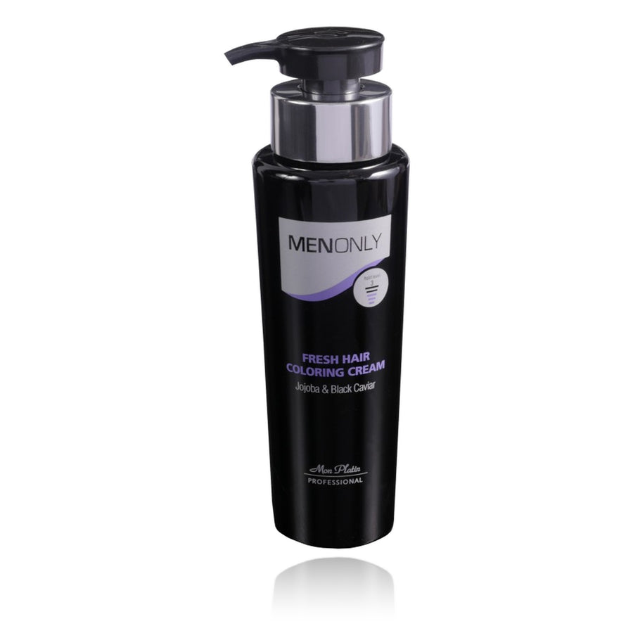 Mon Platin Men Only Fresh Hair Coloring Cream Jojoba & Black Caviar