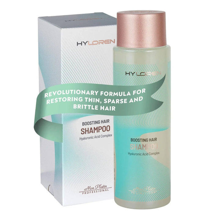 Mon Platin Hyloren Boosting Hair Shampoo - bottle with box