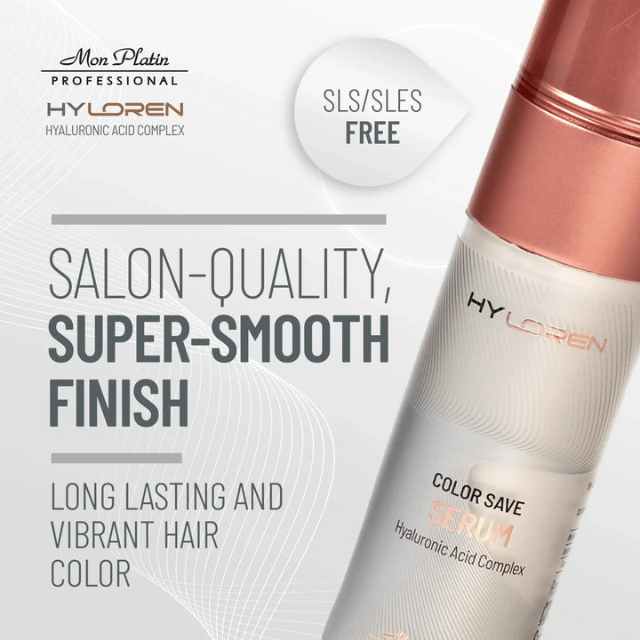 Mon Platin Hyloren Color Save Hair Serum - SLS/SLES-free, long-lasting vibrant color