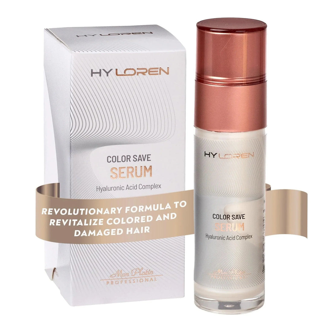 Mon Platin Hyloren Color Save Hair Serum - bottle with box