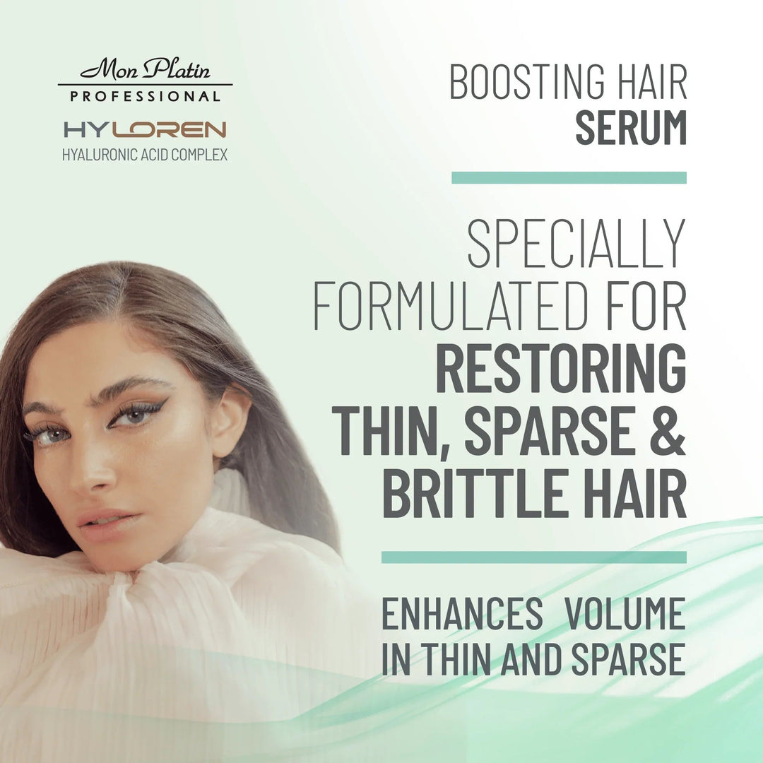 Mon Platin Hyloren Boosting Hair Serum - formulated for thin, sparse and brittle hair