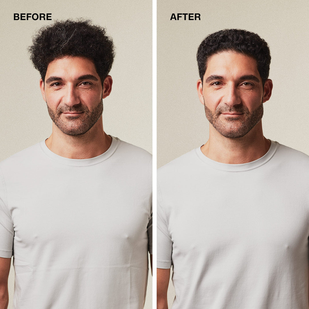 Paul Mitchell Mitch Iron Grip Strong Hold Gel - before and after