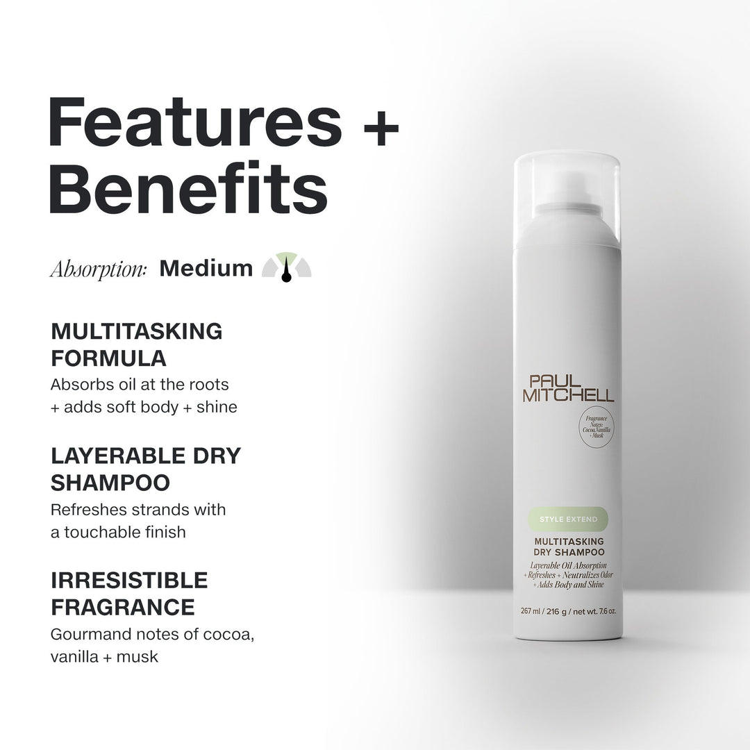 Paul Mitchell Multitasking Dry Shampoo - features and benefits
