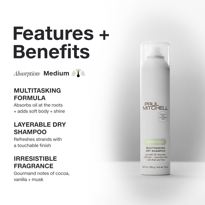 Paul Mitchell Multitasking Dry Shampoo - features and benefits