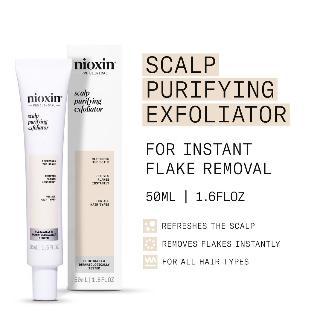 Nioxin Scalp Purifying Exfoliator - official promo image 1