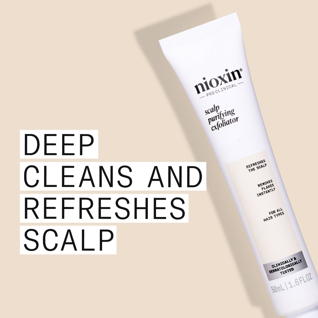 Nioxin Scalp Purifying Exfoliator - official promo image 2