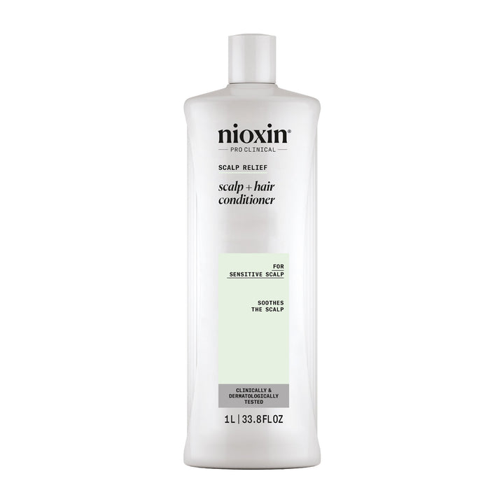 Nioxin Scalp Relief Scalp + Hair Conditioner 33.8 oz (1000 ml)