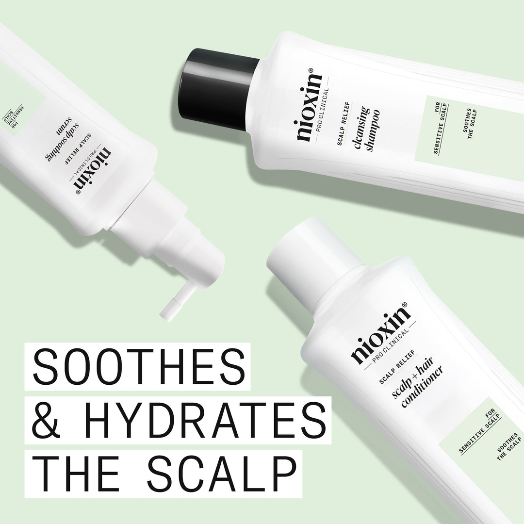 Nioxin Scalp Relief Scalp + Hair Conditioner - official promo image 3