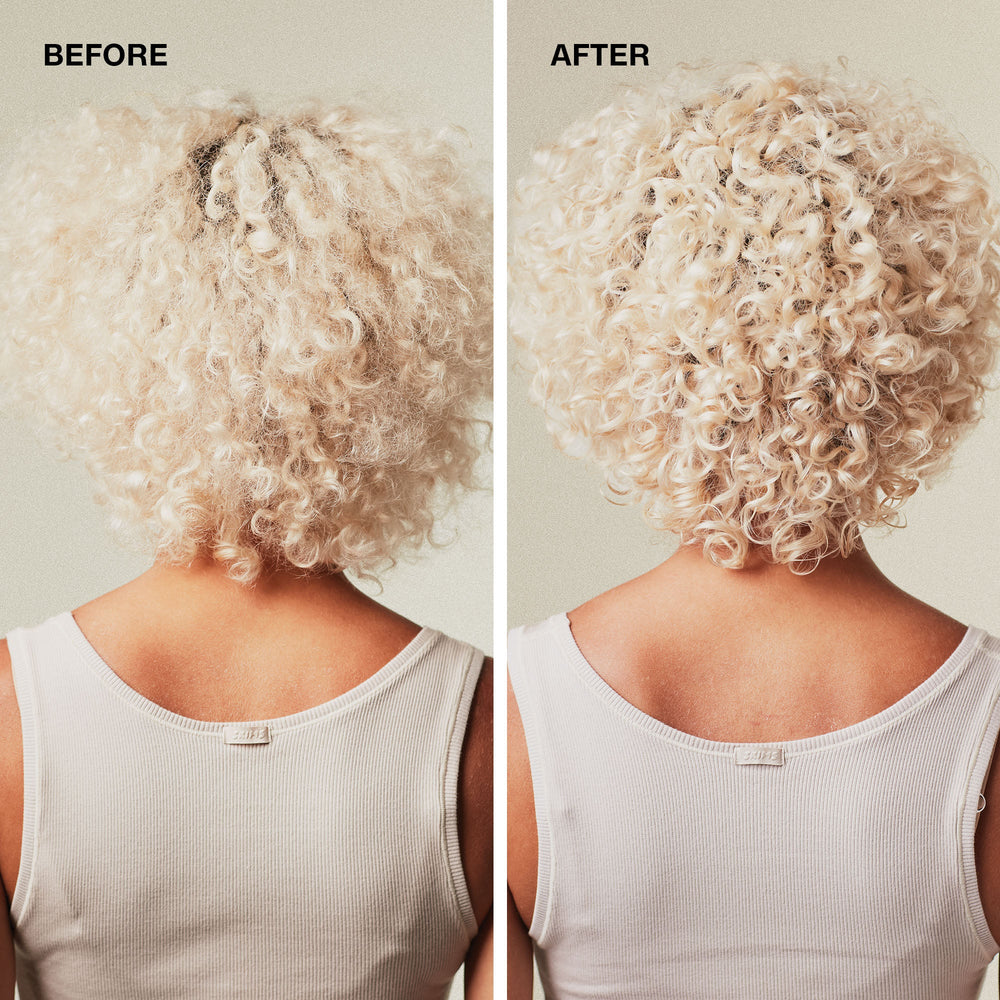 Paul Mitchell Platinum Plus Violet Toning Drops - before and after