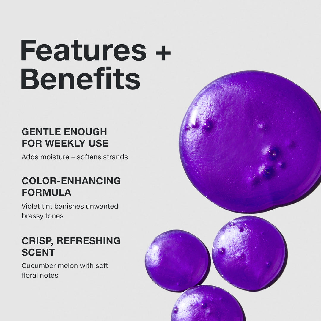 Paul Mitchell Platinum Blonde Violet Shampoo - features and benefits