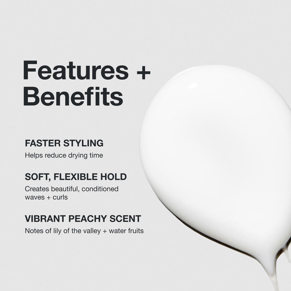 Paul Mitchell Quick Slip Styling Cream - features and benefits with cream texture
