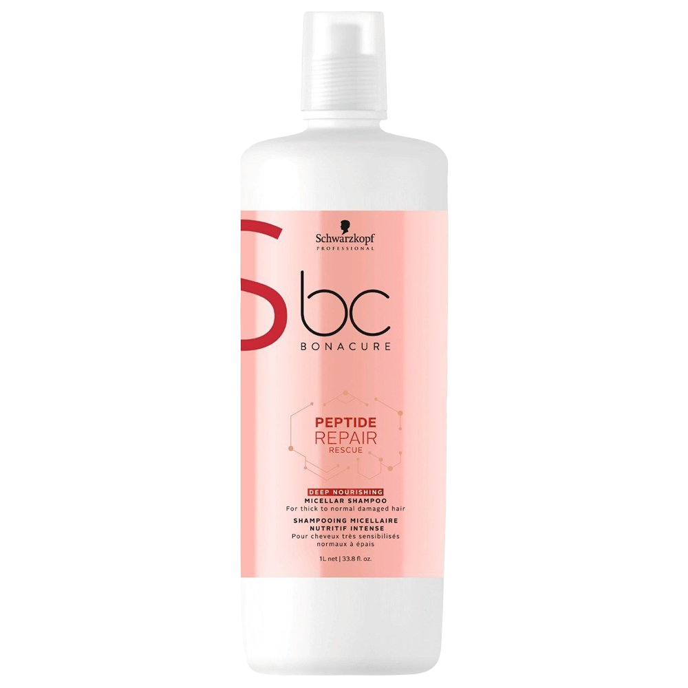 Schwarzkopf - Bonacure - Peptide Repair Rescue - Deep Nourishing Micellar Shampoo