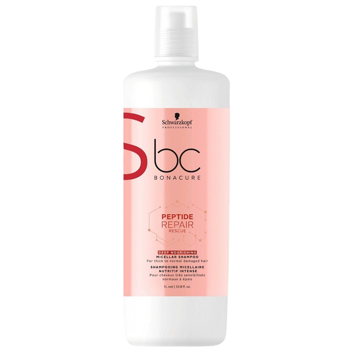 Schwarzkopf - Bonacure - Peptide Repair Rescue - Deep Nourishing Micellar Shampoo