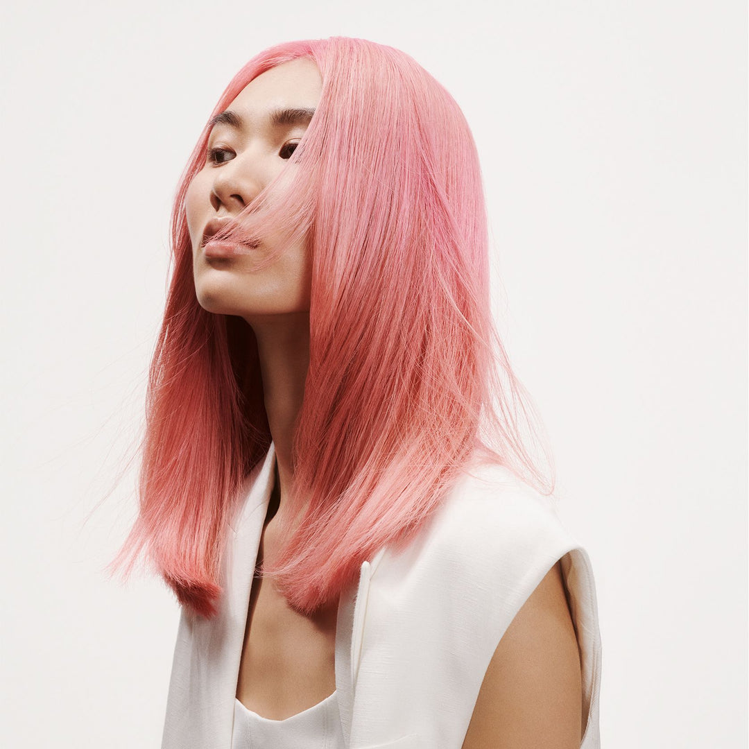 Schwarzkopf Fibre Clinix Vibrancy - glossy pink hair