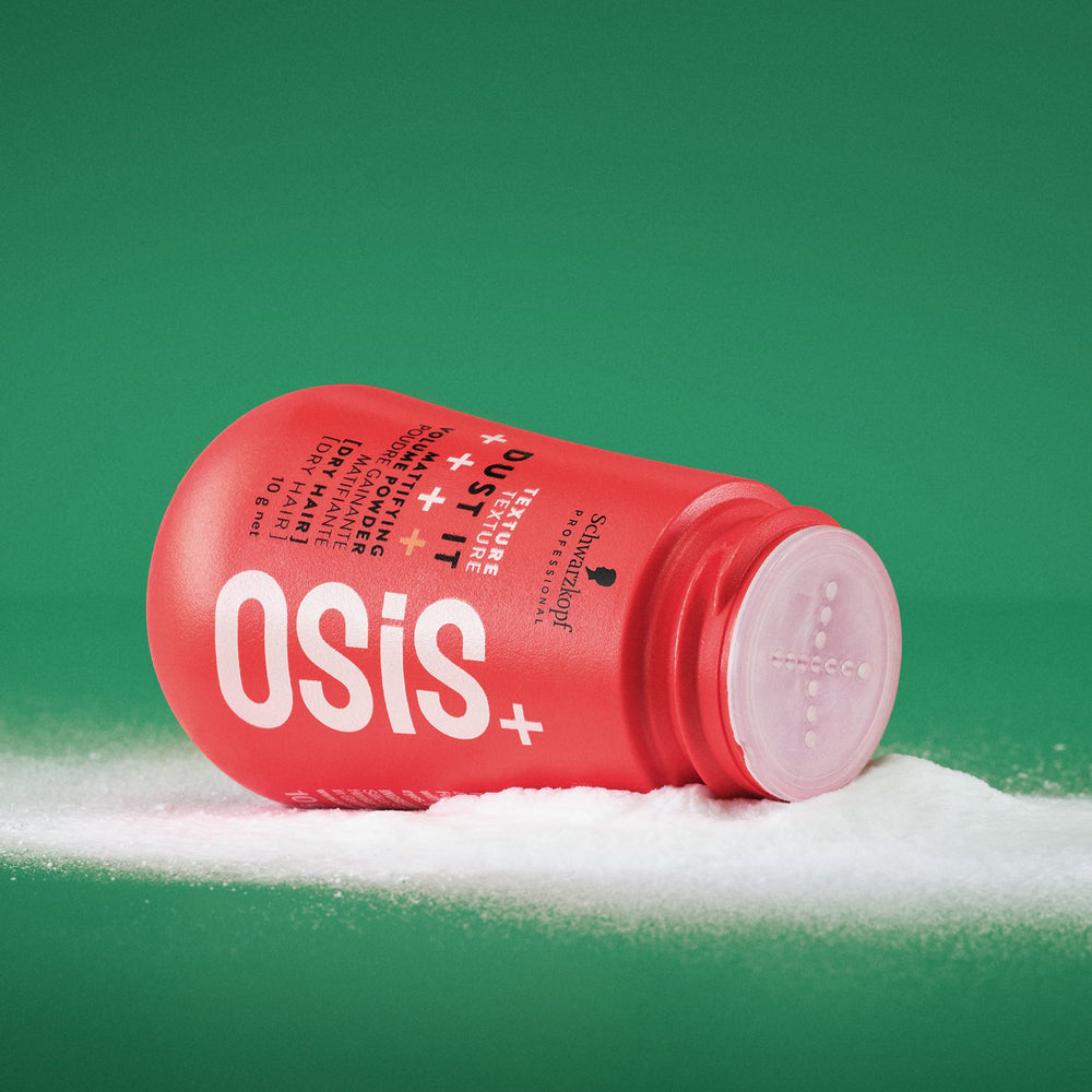 Schwarzkopf OSiS+ Dust It Mattifying Volume Powder bottle with powder