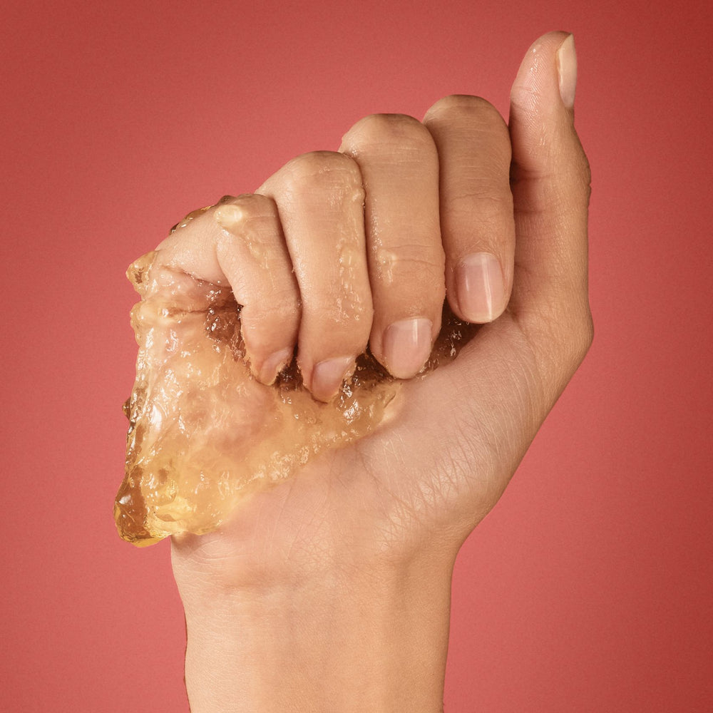 OSiS+ Tipsy Twirl curl jelly texture in hand