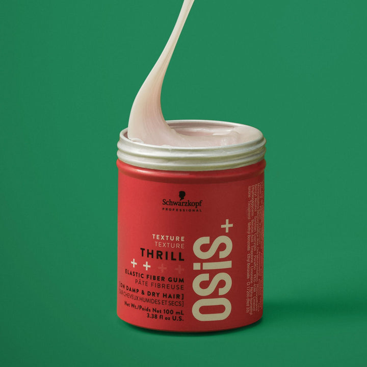 Schwarzkopf OSiS+ Thrill Elastic Fiber Gum 100 ml open jar