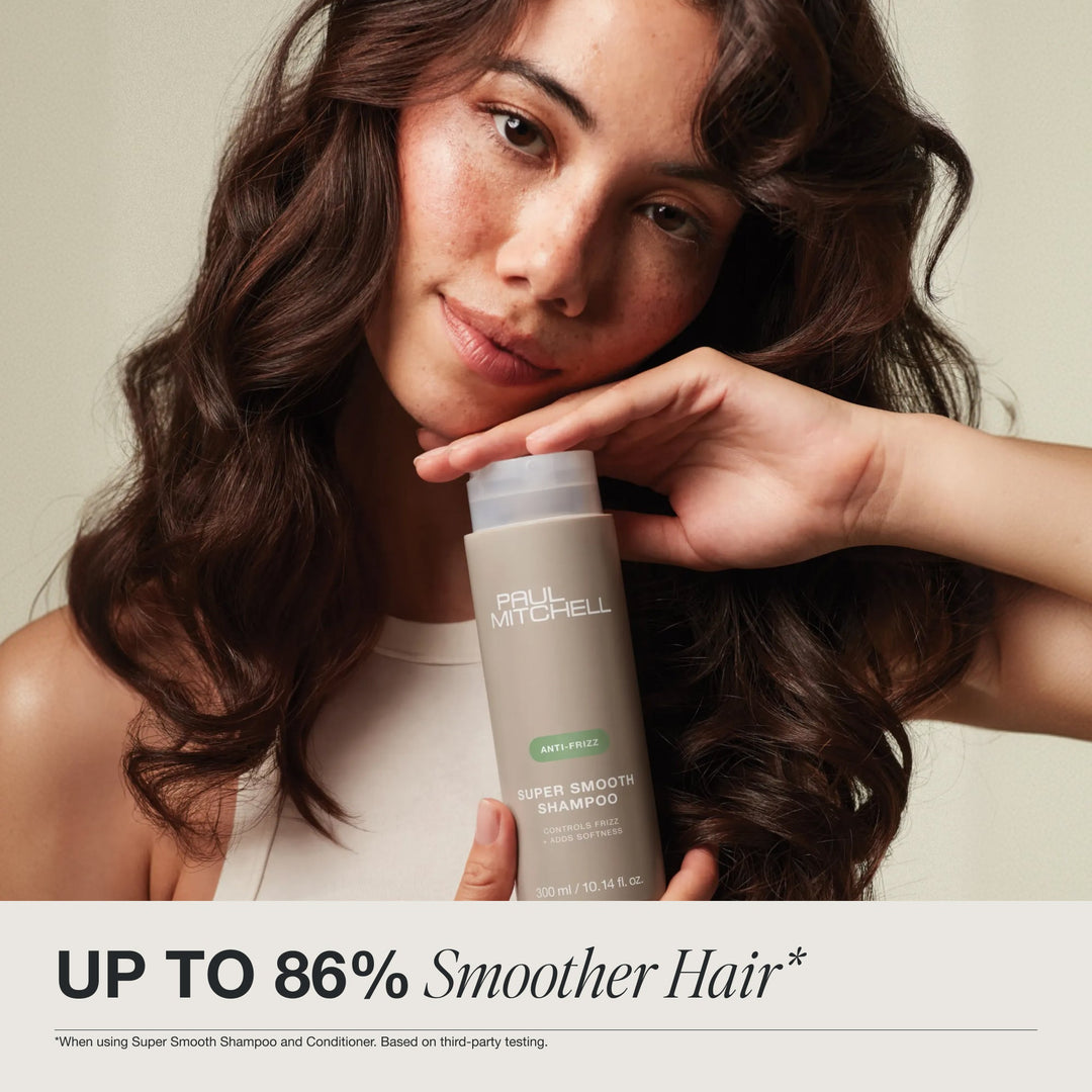 Paul Mitchell Super Smooth Shampoo - up to 86% smoother hair claim