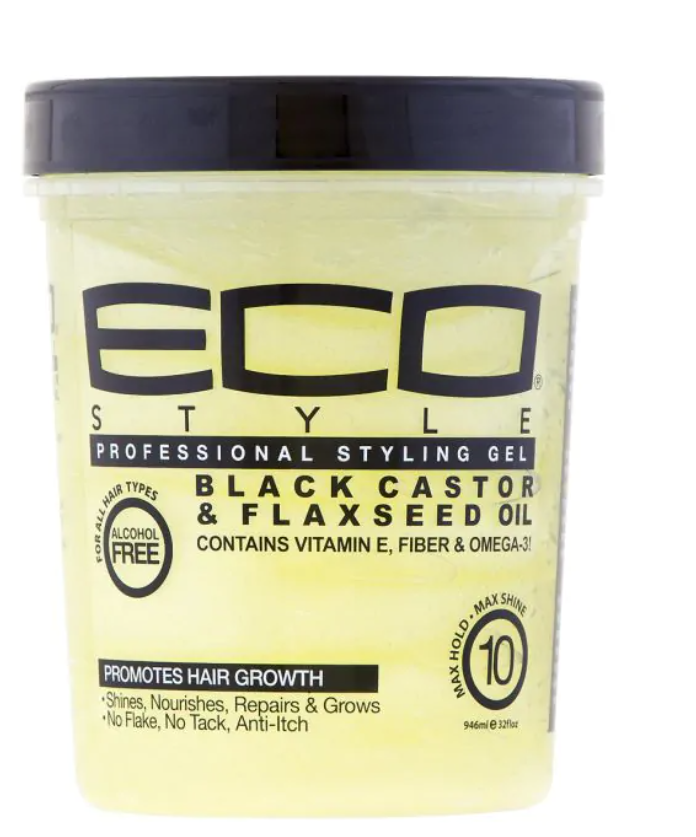 Eco Style - Black Castor & Flaxseed Oil Styling Gel