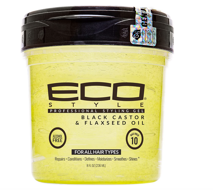 Eco Style -Black Castor & Flaxseed Oil - Styling Gel
