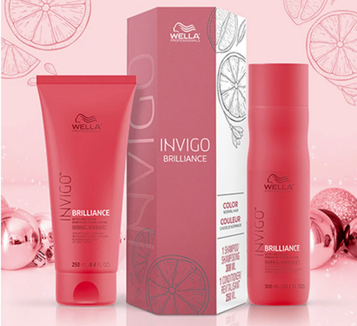 Wella - Invigo Brilliance Coarse Hair - Holiday Gift Set