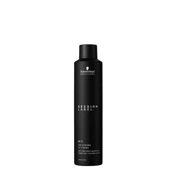 Schwarzkopf - Session Label Super Dry Fix Strong Hold - Hairspray
