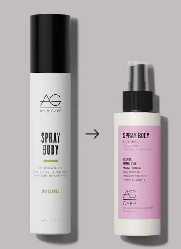 AG - Spray Body Soft Hold Volumizer